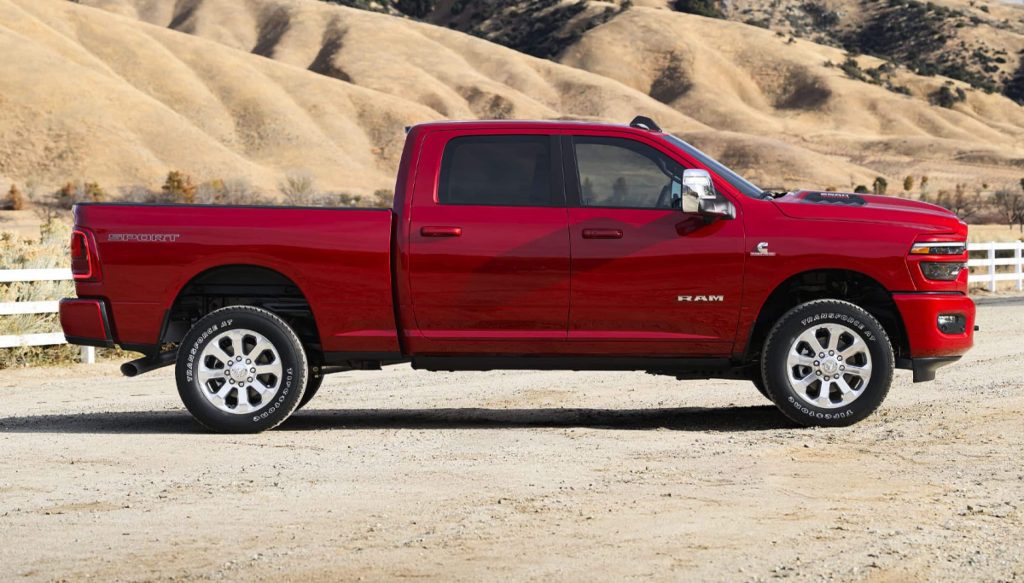 2026 RAM 2500 showcasing its bold design and powerful presence