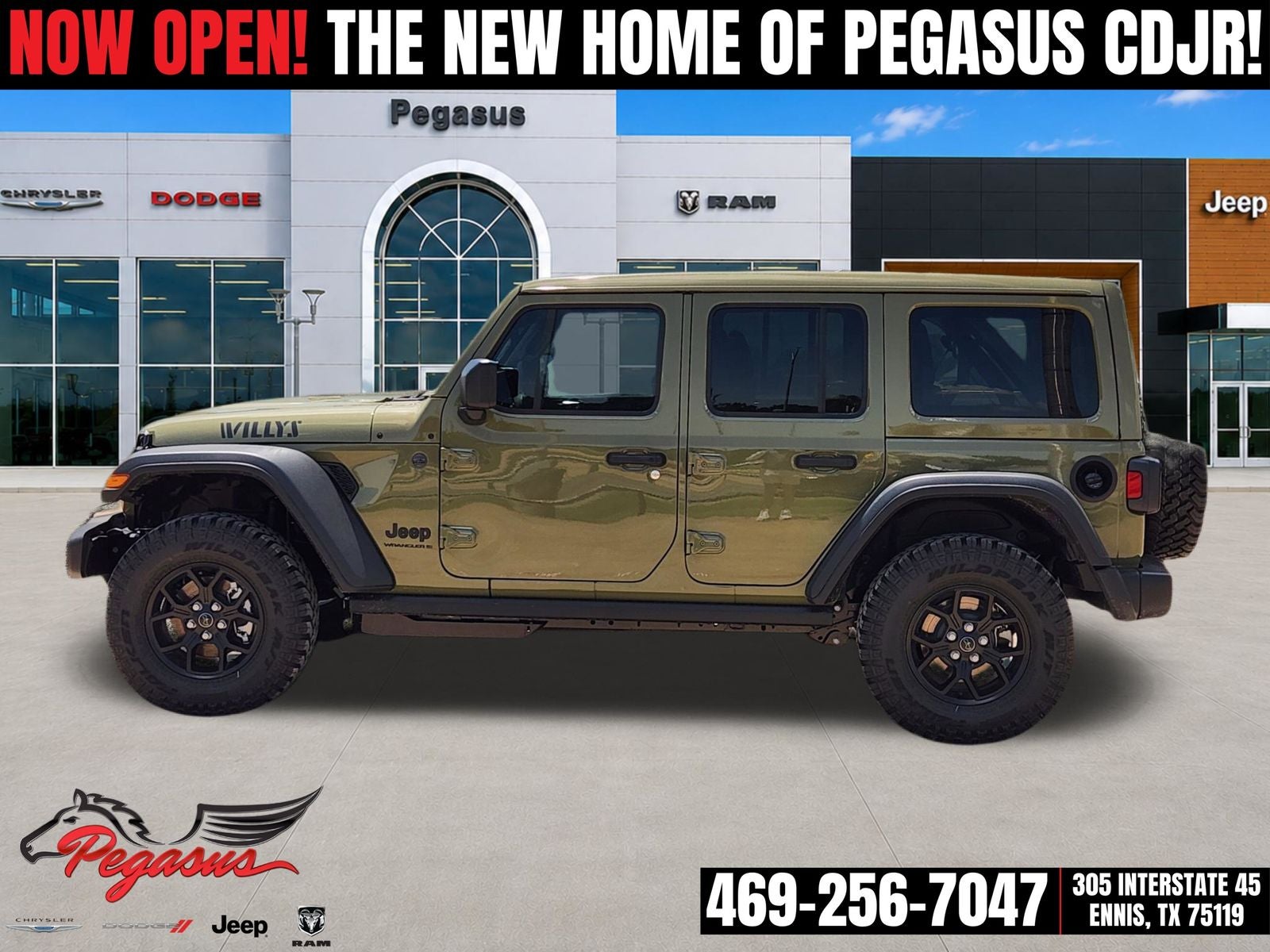 2026 Jeep Wrangler WRANGLER 4-DOOR WILLYS