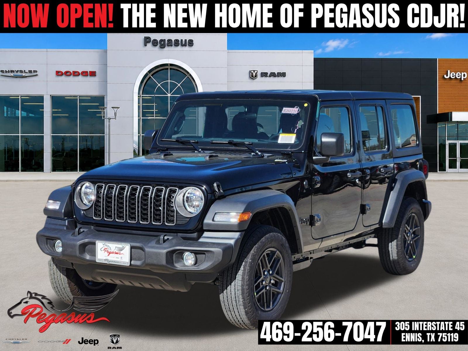 2026 Jeep Wrangler WRANGLER 4-DOOR SPORT