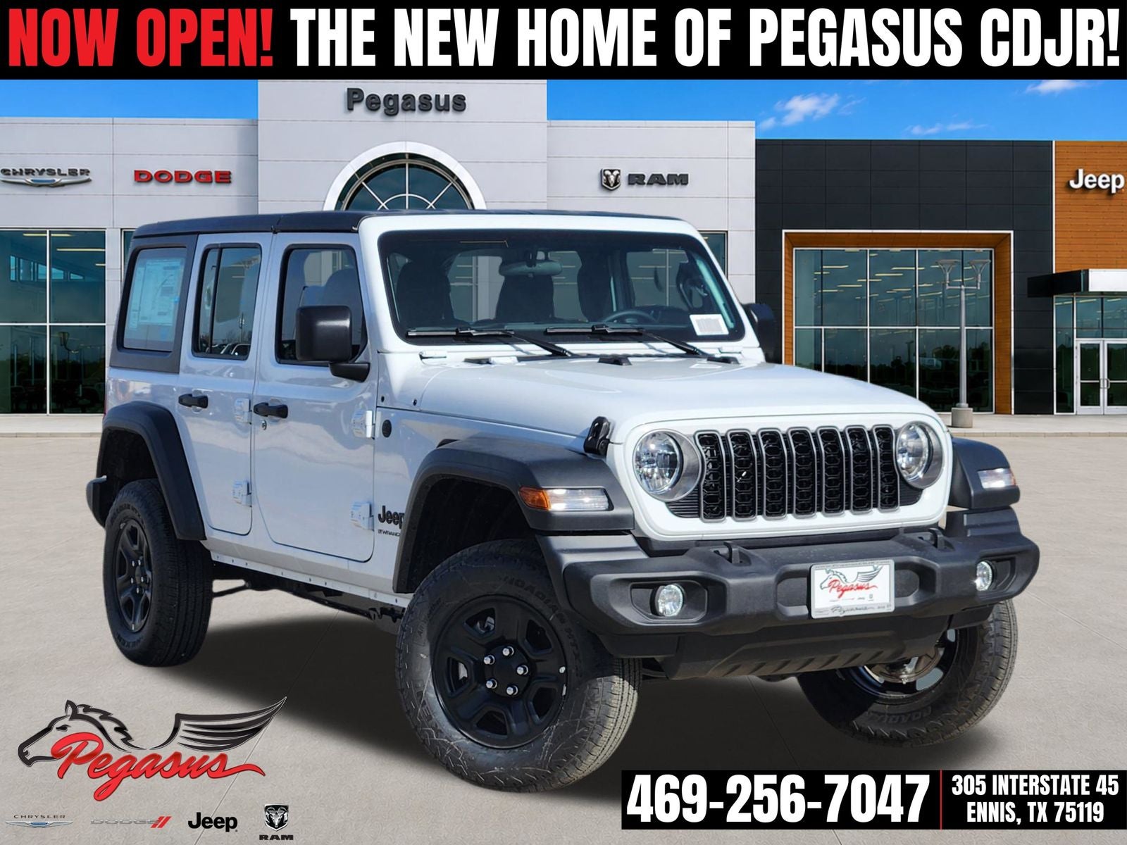 2026 Jeep Wrangler WRANGLER 4-DOOR SPORT
