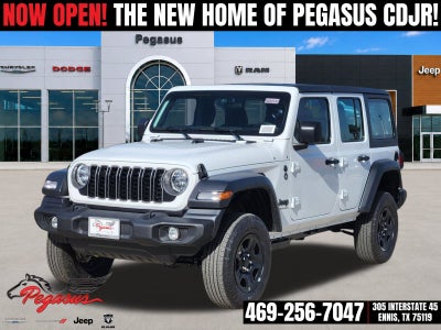 2026 Jeep Wrangler WRANGLER 4-DOOR SPORT