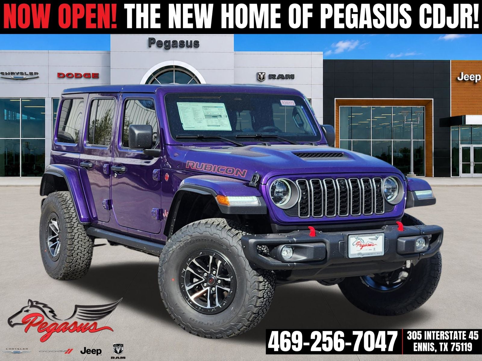 2026 Jeep Wrangler WRANGLER 4-DOOR RUBICON X