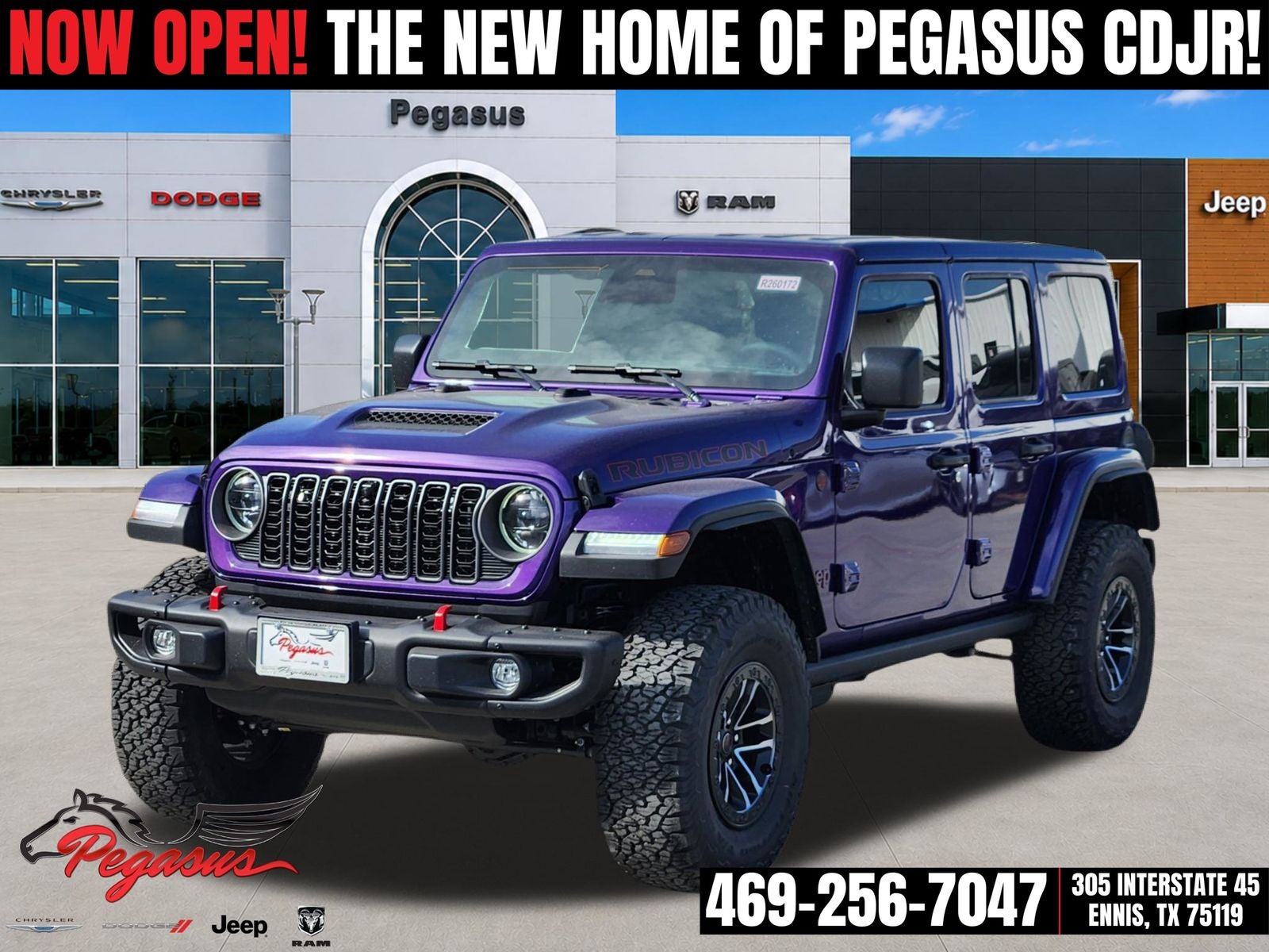 2026 Jeep Wrangler WRANGLER 4-DOOR RUBICON X