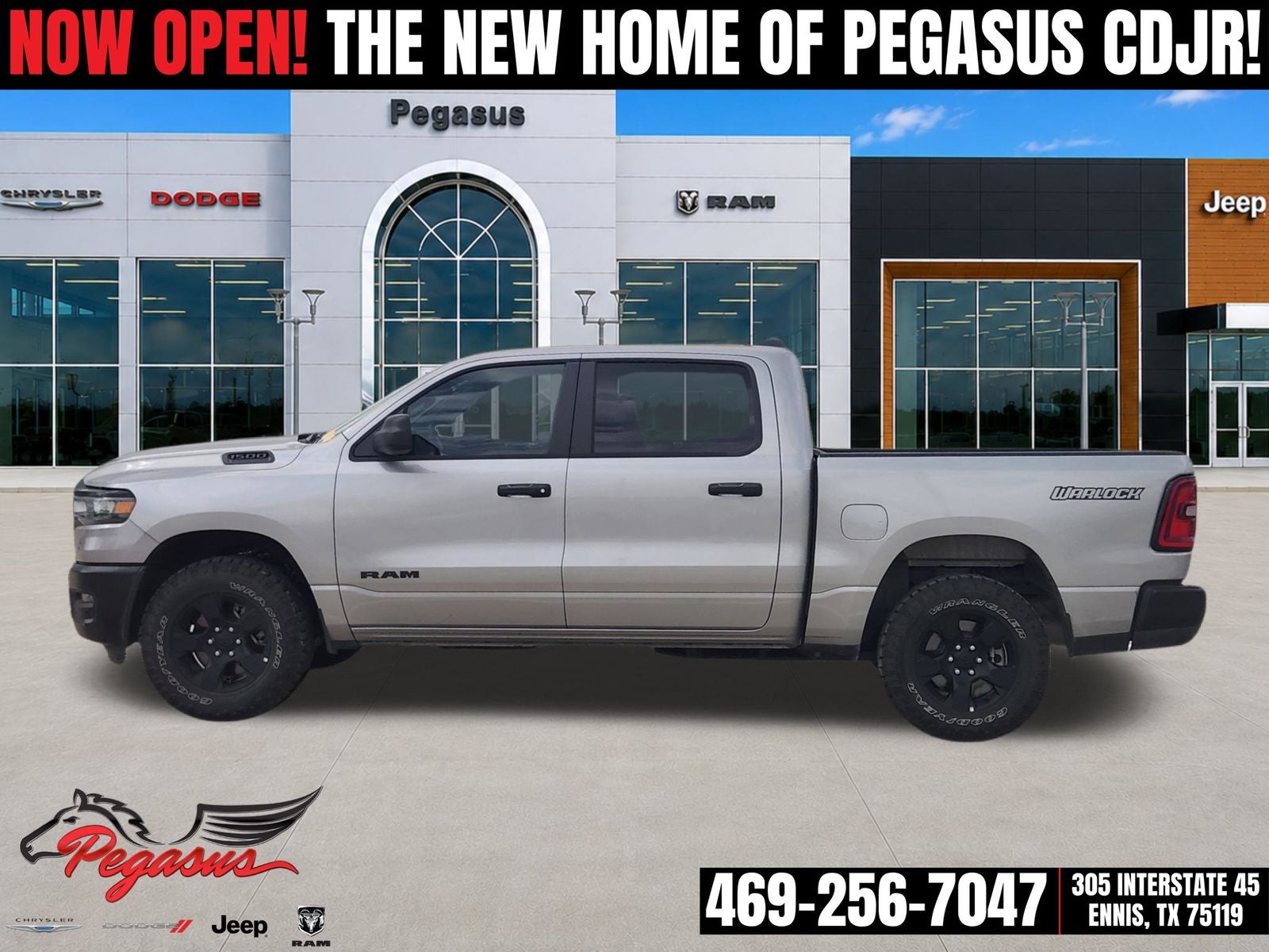 2026 RAM Ram 1500 RAM 1500 WARLOCK CREW CAB 4X4 5'7' BOX