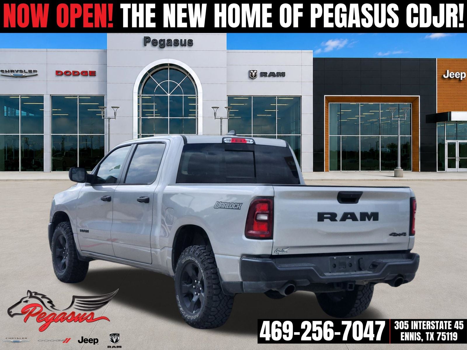 2026 RAM Ram 1500 RAM 1500 WARLOCK CREW CAB 4X4 5'7' BOX