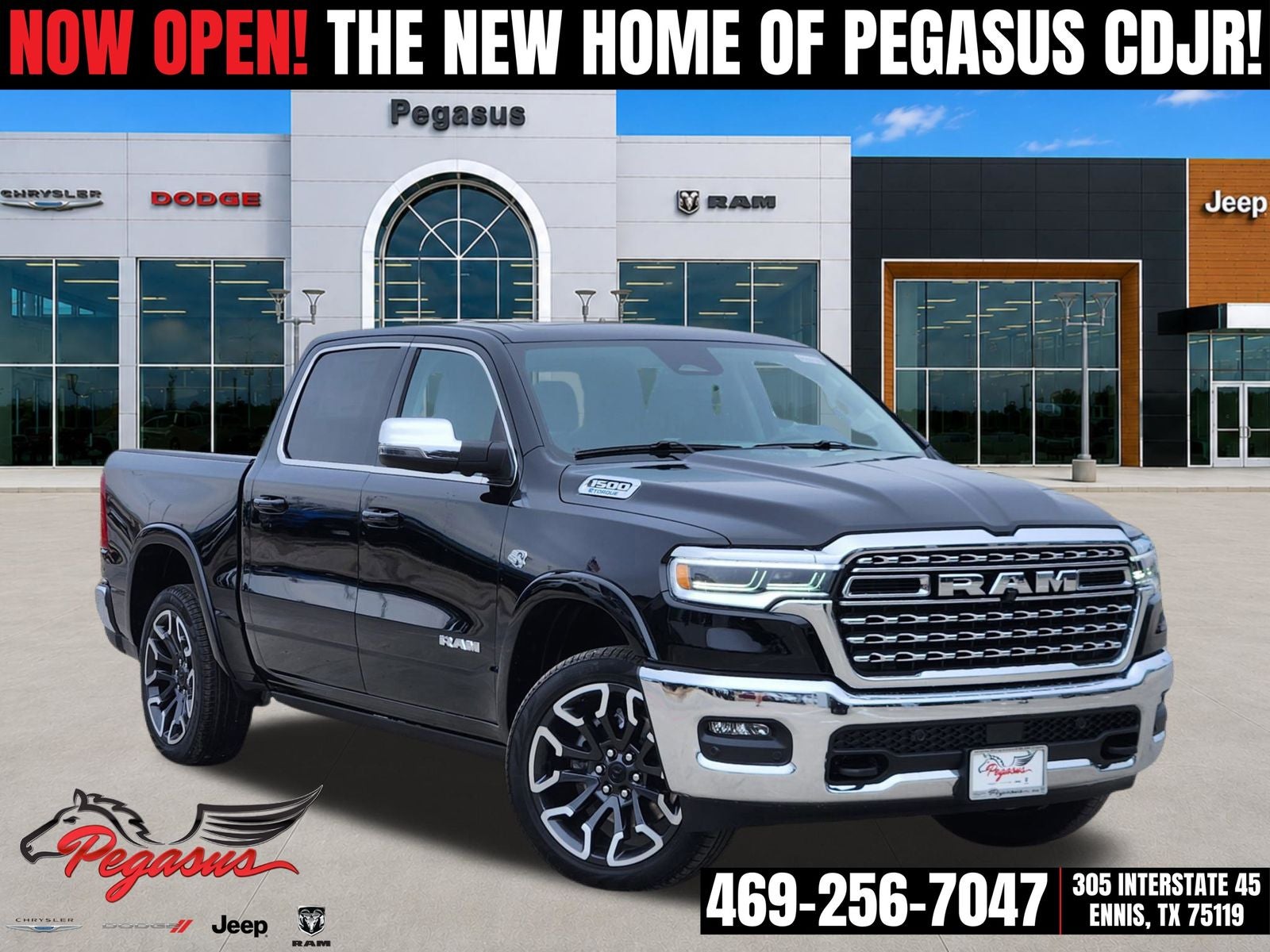 2026 RAM Ram 1500 RAM 1500 LIMITED LONGHORN CREW CAB 4X4 5'7' BOX
