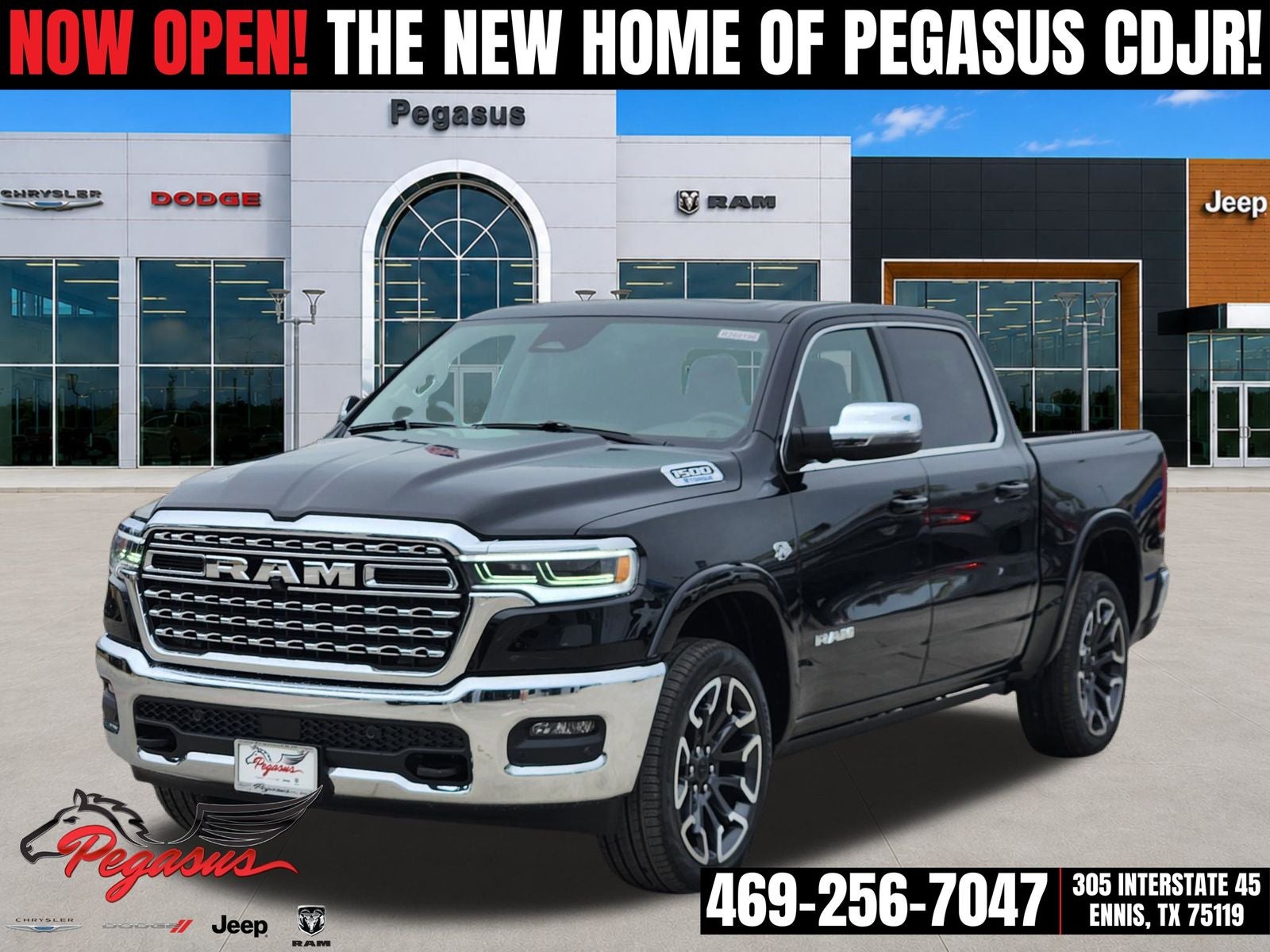 2026 RAM Ram 1500 RAM 1500 LIMITED LONGHORN CREW CAB 4X4 5'7' BOX