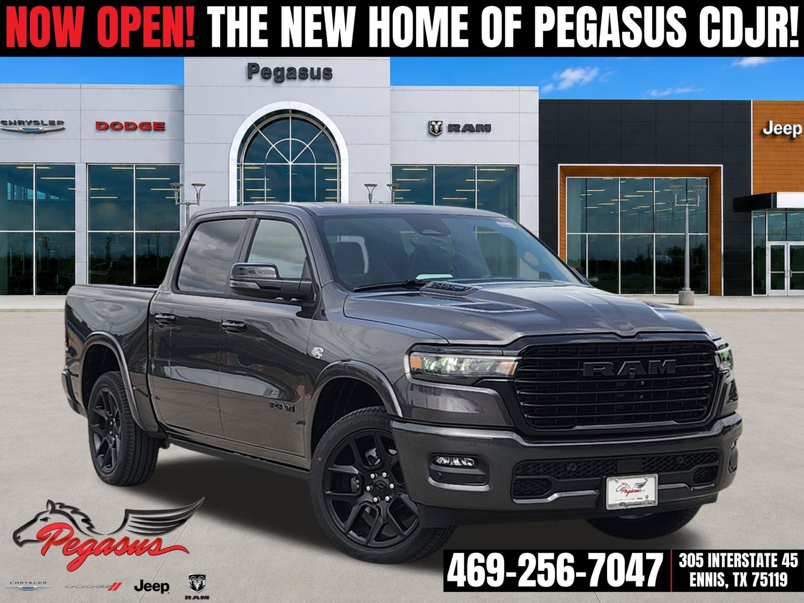 2026 RAM Ram 1500 RAM 1500 LARAMIE CREW CAB 4X4 5'7' BOX