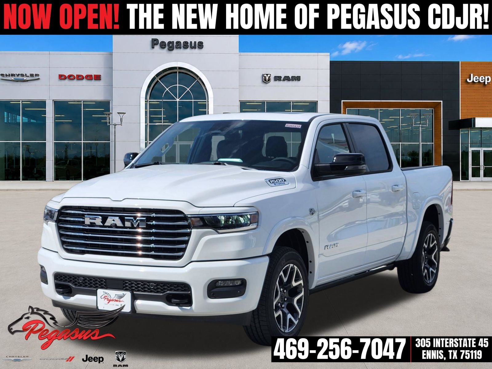2026 RAM Ram 1500 RAM 1500 LARAMIE CREW CAB 4X4 5'7' BOX