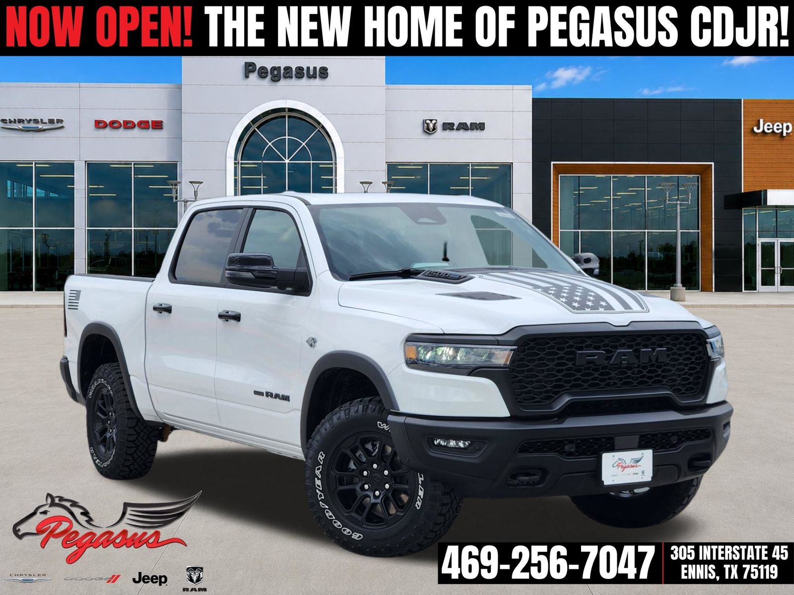 2026 RAM Ram 1500 RAM 1500 REBEL CREW CAB 4X4 5'7' BOX