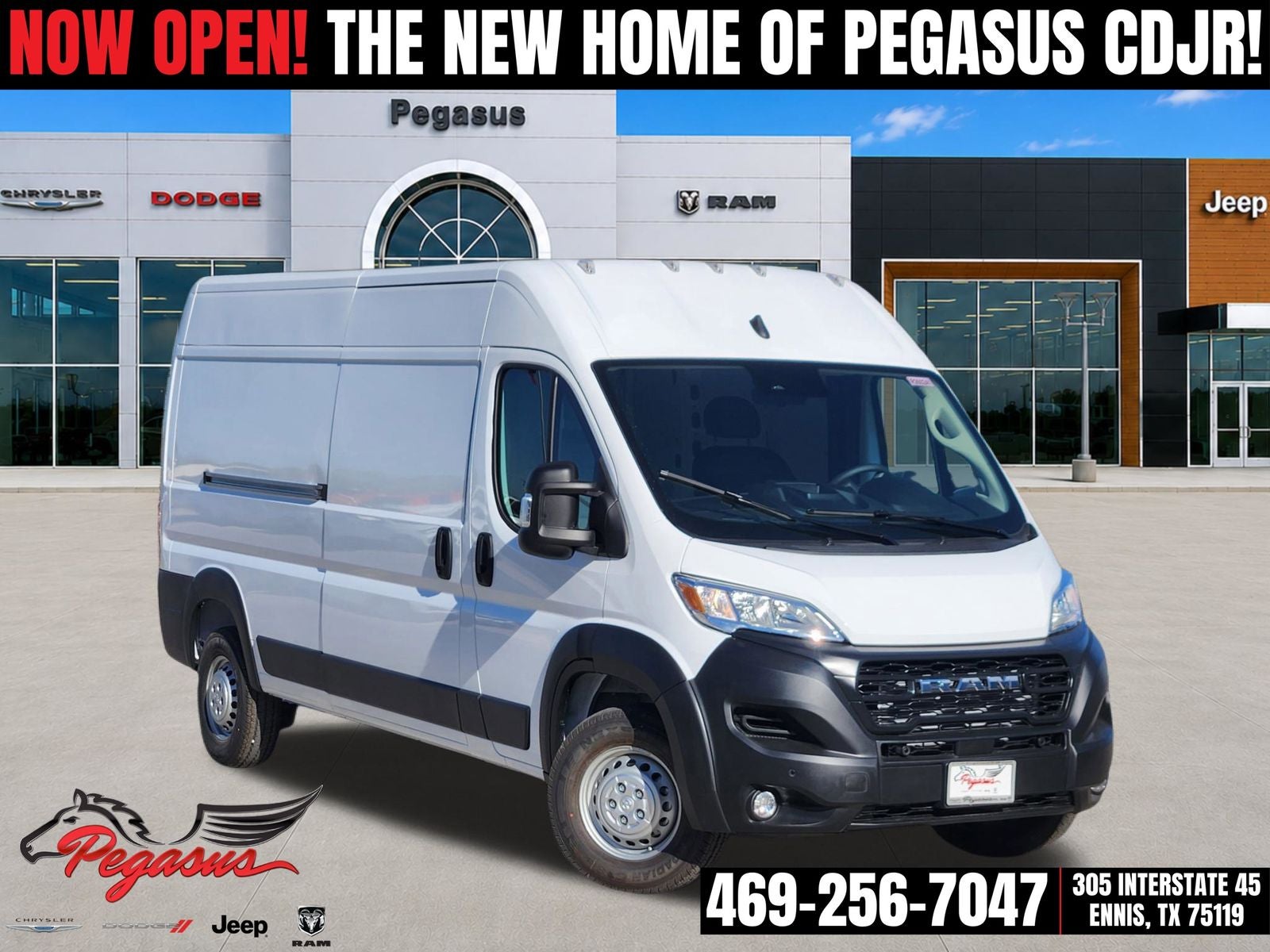 2026 RAM Ram ProMaster RAM PROMASTER 2500 TRADESMAN CARGO VAN HIGH ROOF 159' WB