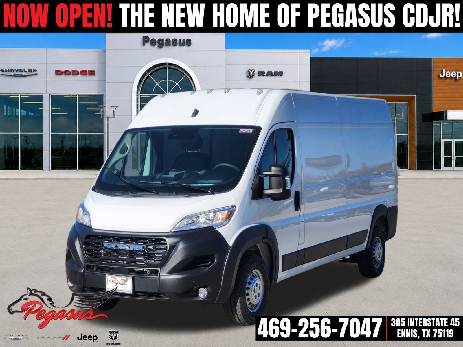 2026 RAM Ram ProMaster RAM PROMASTER 2500 TRADESMAN CARGO VAN HIGH ROOF 159' WB