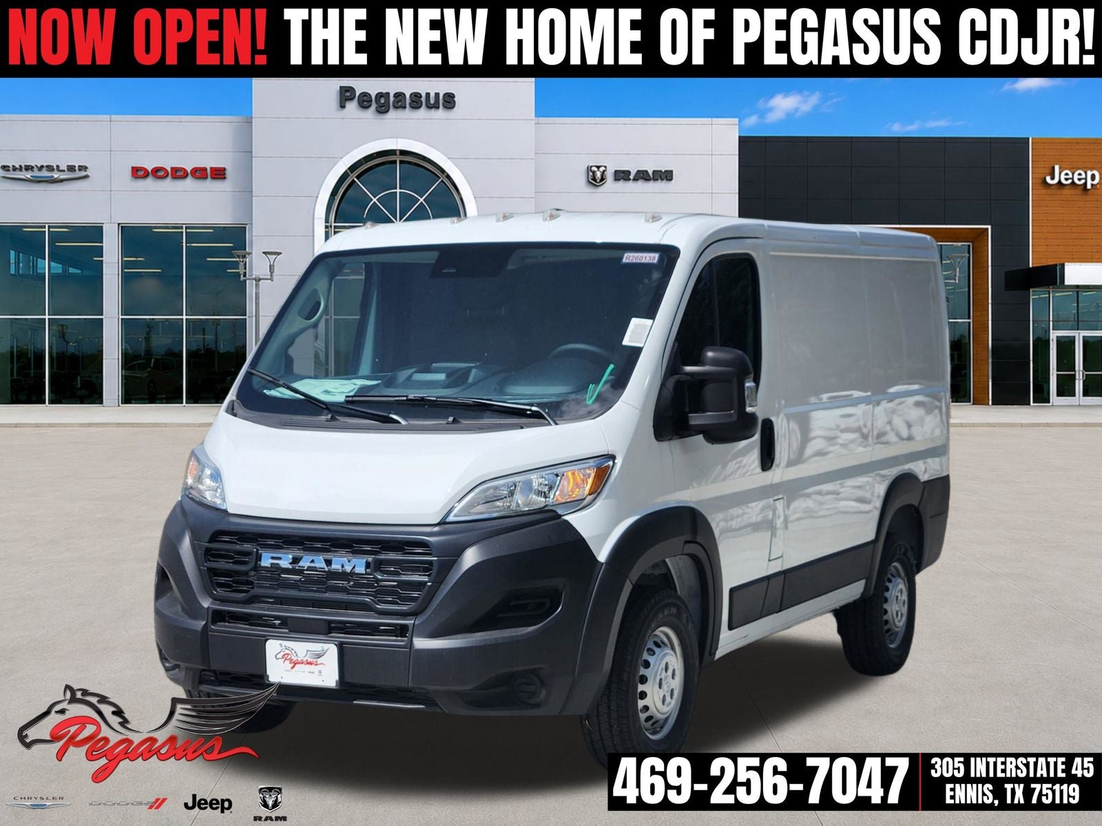 2026 RAM Ram ProMaster RAM PROMASTER 1500 TRADESMAN CARGO VAN LOW ROOF 118' WB