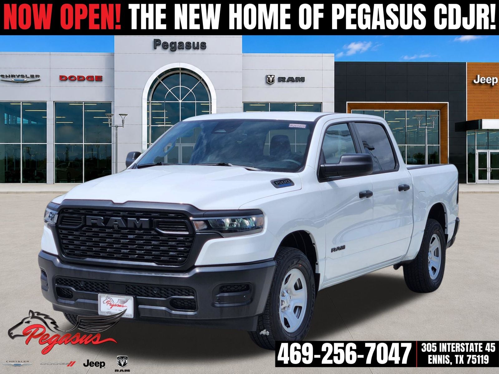 2026 RAM Ram 1500 RAM 1500 TRADESMAN CREW CAB 4X2 5'7' BOX