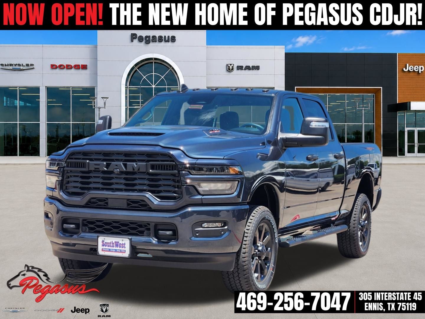 2026 RAM Ram 2500 RAM 2500 BLACK EXPRESS CREW CAB 4X4 6'4' BOX