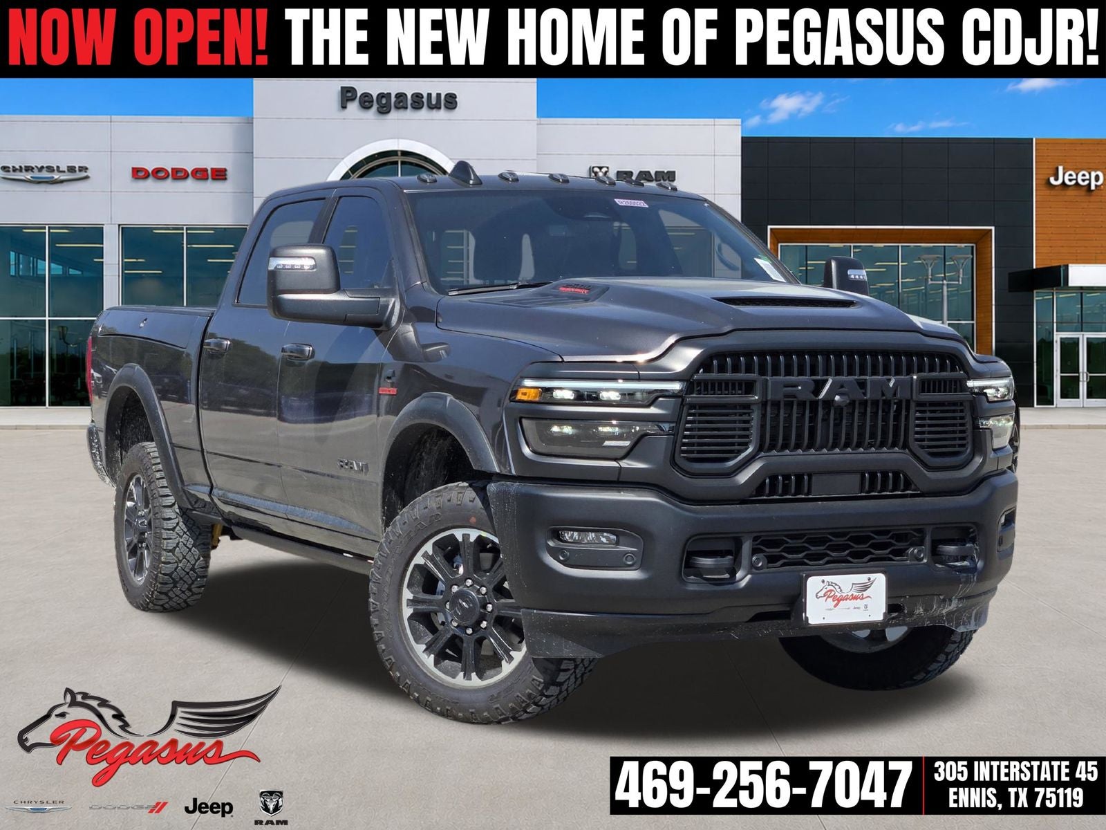 2026 RAM Ram 2500 RAM 2500 REBEL CREW CAB 4X4 6'4' BOX