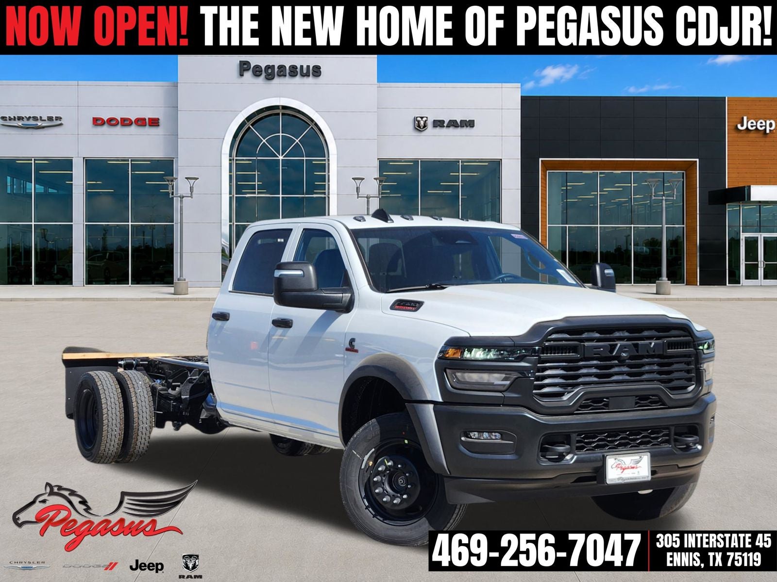 2026 RAM Ram 5500 Chassis Cab RAM 5500 TRADESMAN CHASSIS CREW CAB 4X4 84' CA