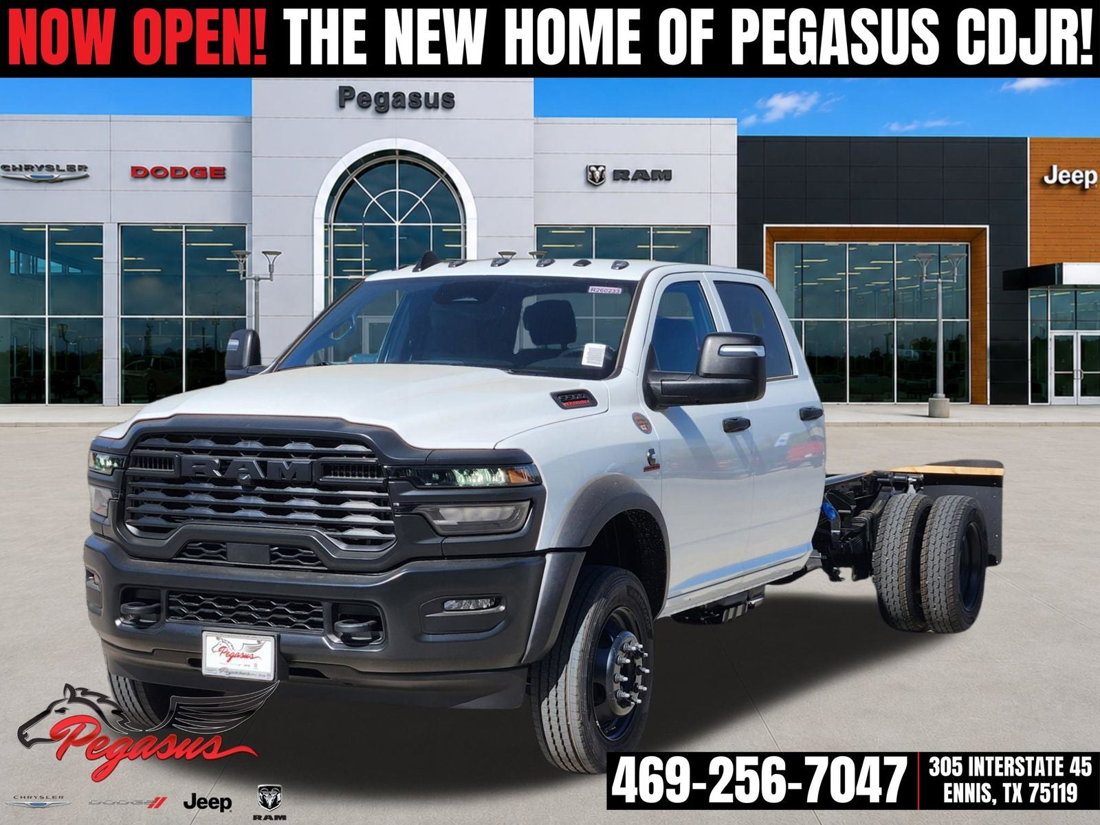 2026 RAM Ram 5500 Chassis Cab RAM 5500 TRADESMAN CHASSIS CREW CAB 4X4 84' CA