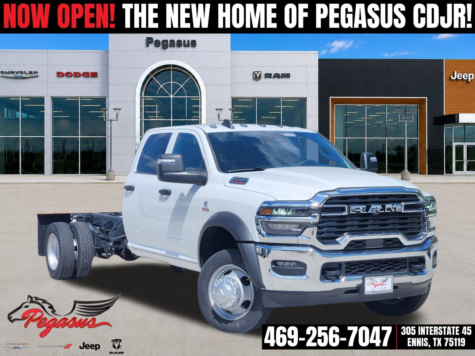 2026 RAM 5500 Chassis RAM 5500 TRADESMAN CHASSIS CREW CAB 4X4 84' CA