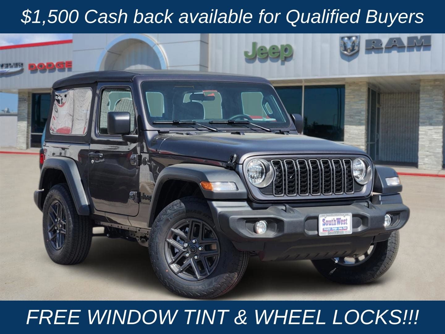 2026 Jeep Wrangler WRANGLER 2-DOOR SPORT