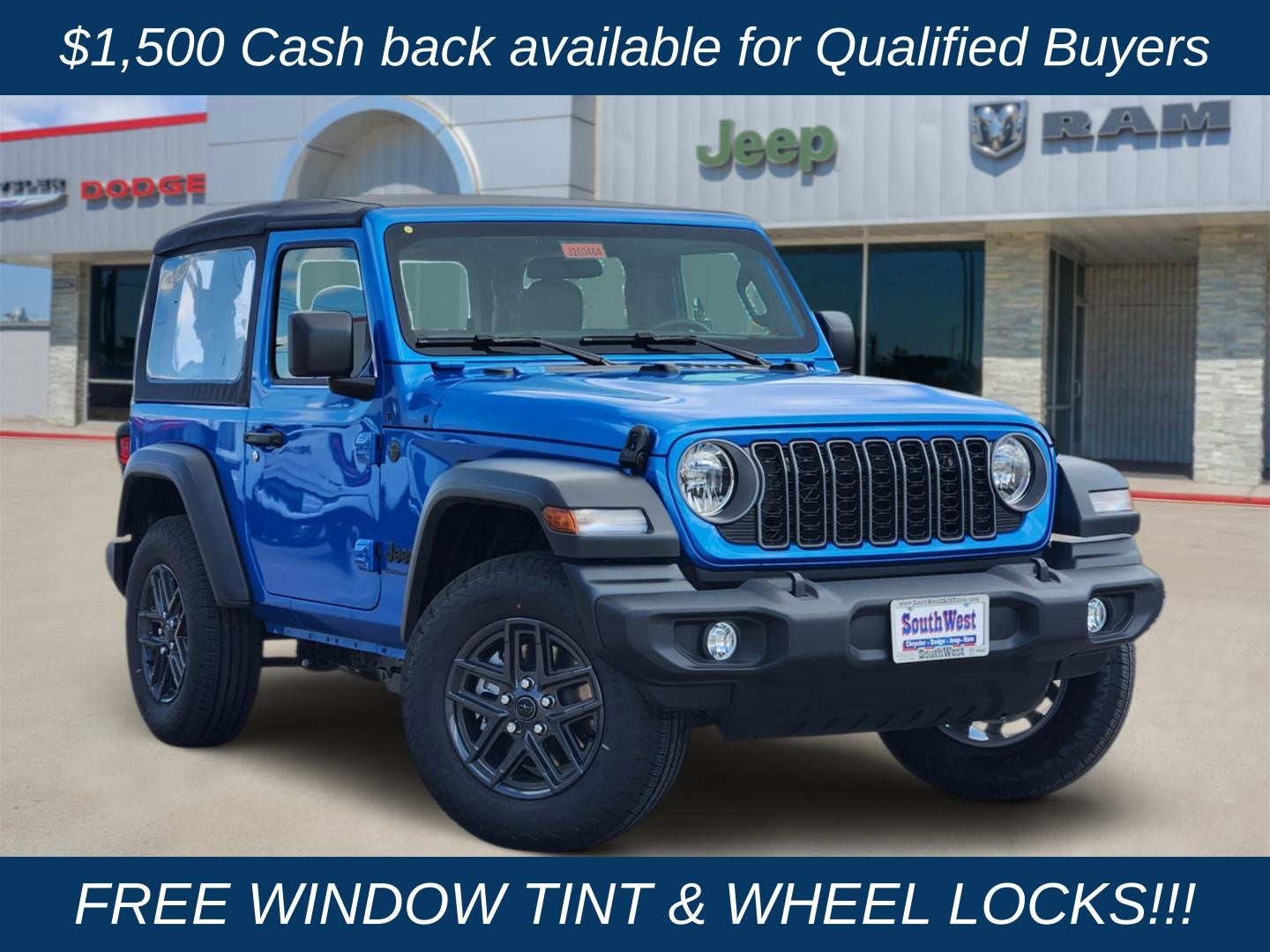 2026 Jeep Wrangler WRANGLER 2-DOOR SPORT