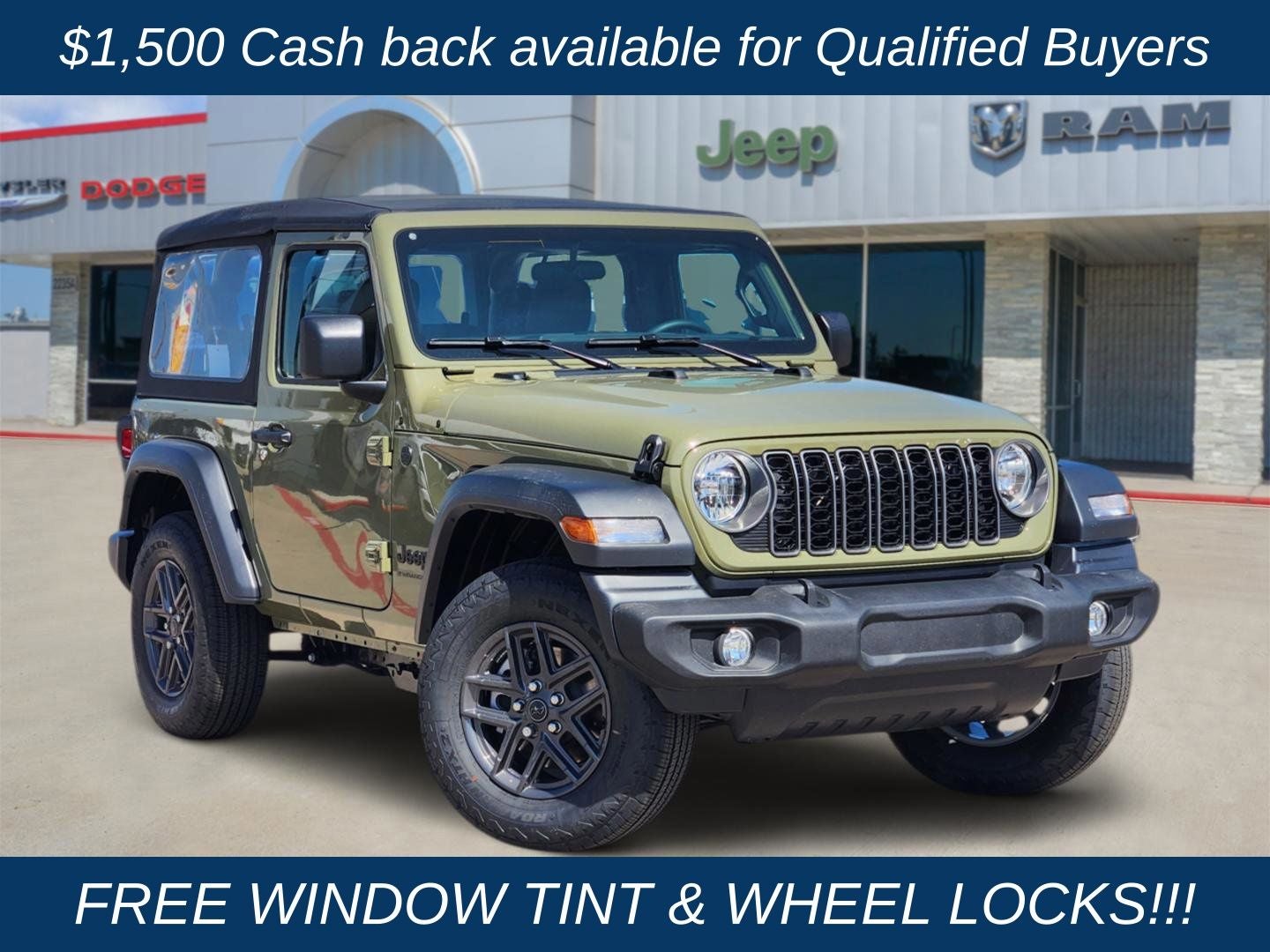 2026 Jeep Wrangler WRANGLER 2-DOOR SPORT