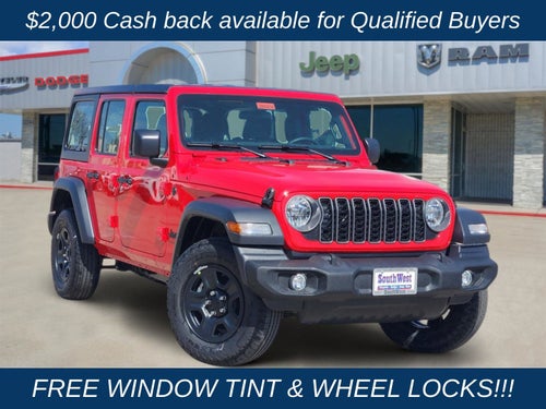 2026 Jeep Wrangler WRANGLER 4-DOOR SPORT