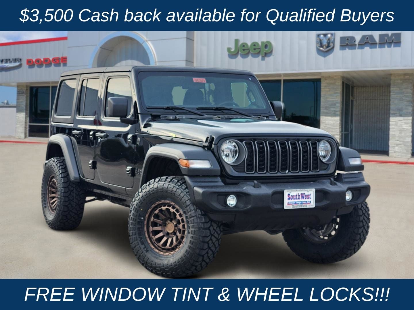 2026 Jeep Wrangler WRANGLER 4-DOOR SPORT