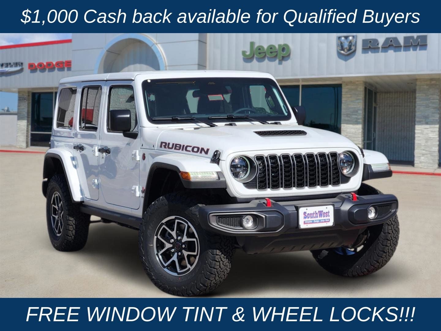 2026 Jeep Wrangler WRANGLER 4-DOOR RUBICON