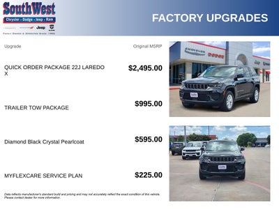 2026 Jeep Grand Cherokee GRAND CHEROKEE LAREDO X 4X4