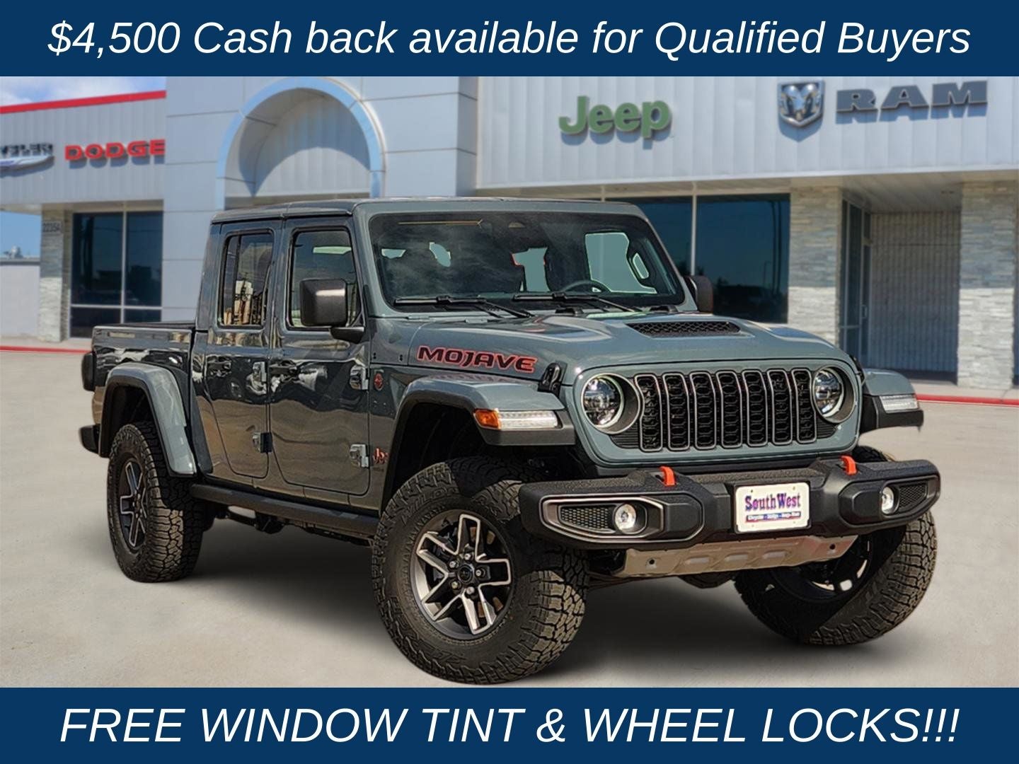 2026 Jeep Gladiator GLADIATOR MOJAVE 4X4