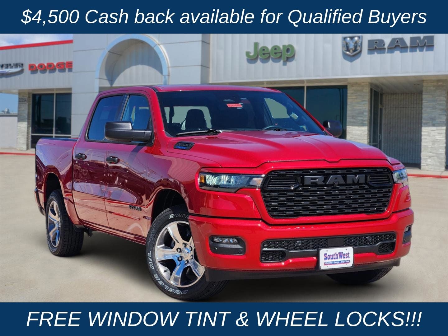 2026 RAM Ram 1500 RAM 1500 EXPRESS CREW CAB 4X2 5'7' BOX