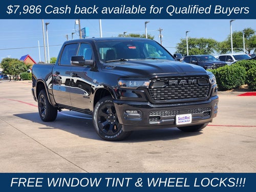 2026 RAM Ram 1500 RAM 1500 LONE STAR CREW CAB 4X4 5'7' BOX