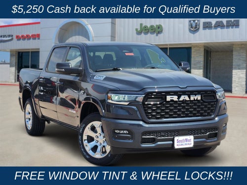 2026 RAM Ram 1500 RAM 1500 LONE STAR CREW CAB 4X4 5'7' BOX