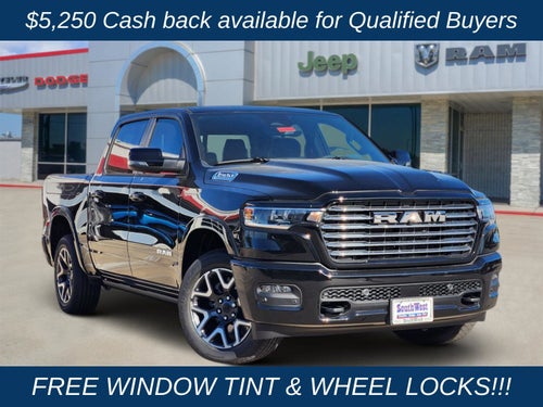 2026 RAM Ram 1500 RAM 1500 LARAMIE CREW CAB 4X4 5'7' BOX