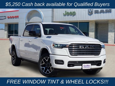 2026 RAM Ram 1500 RAM 1500 LARAMIE CREW CAB 4X4 5'7' BOX