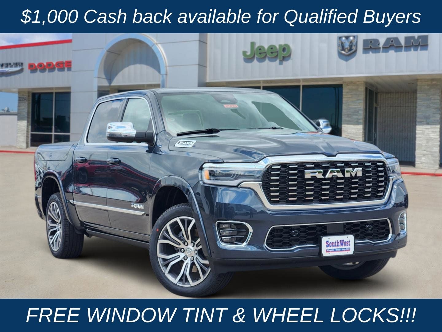 2026 RAM Ram 1500 RAM 1500 TUNGSTEN CREW CAB 4X4