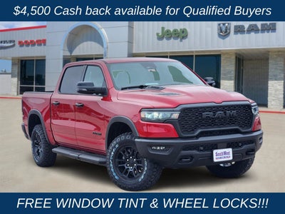 2026 RAM Ram 1500 RAM 1500 REBEL CREW CAB 4X4 5'7' BOX