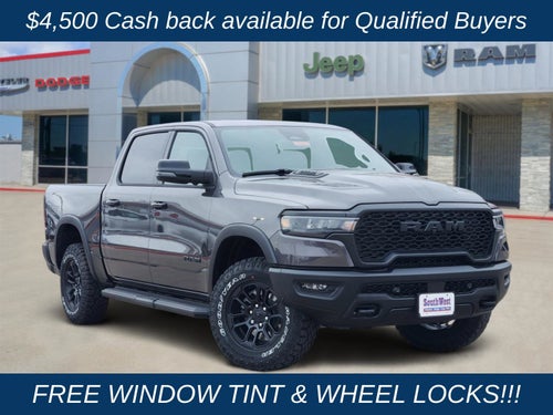2026 RAM Ram 1500 RAM 1500 REBEL CREW CAB 4X4 5'7' BOX