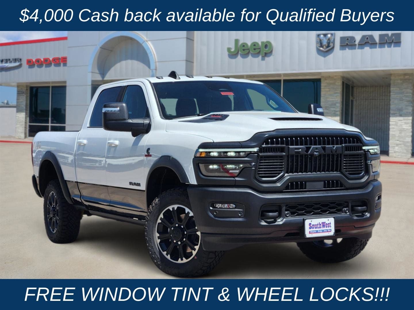 2026 RAM Ram 2500 RAM 2500 REBEL CREW CAB 4X4 6'4' BOX