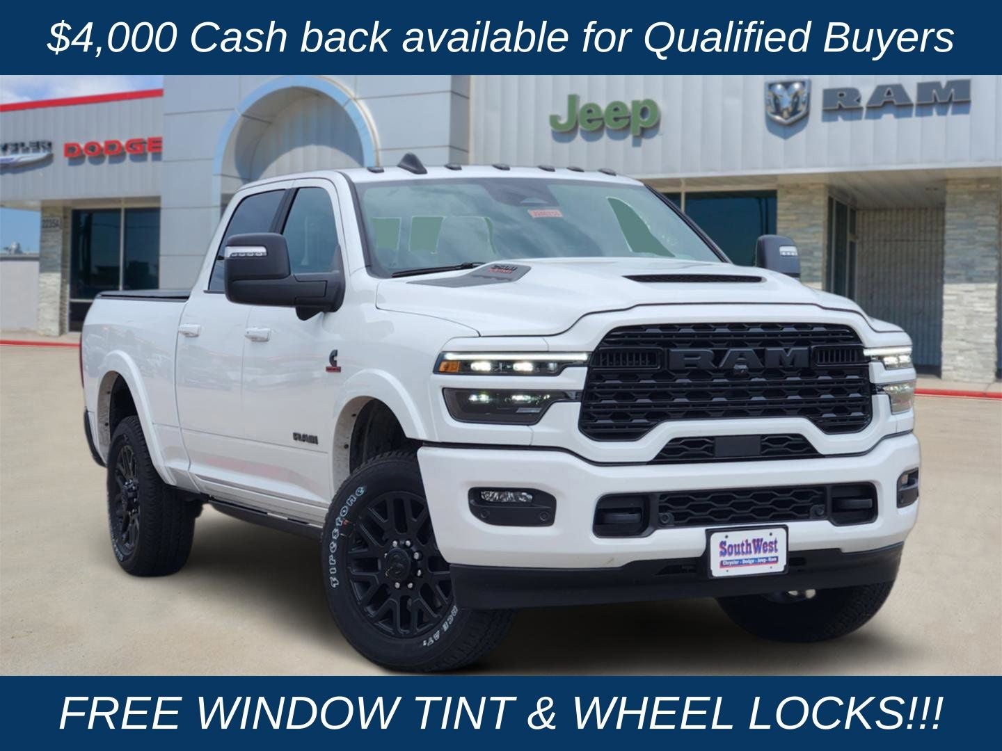2026 RAM Ram 2500 RAM 2500 LIMITED CREW CAB 4X4 6'4' BOX