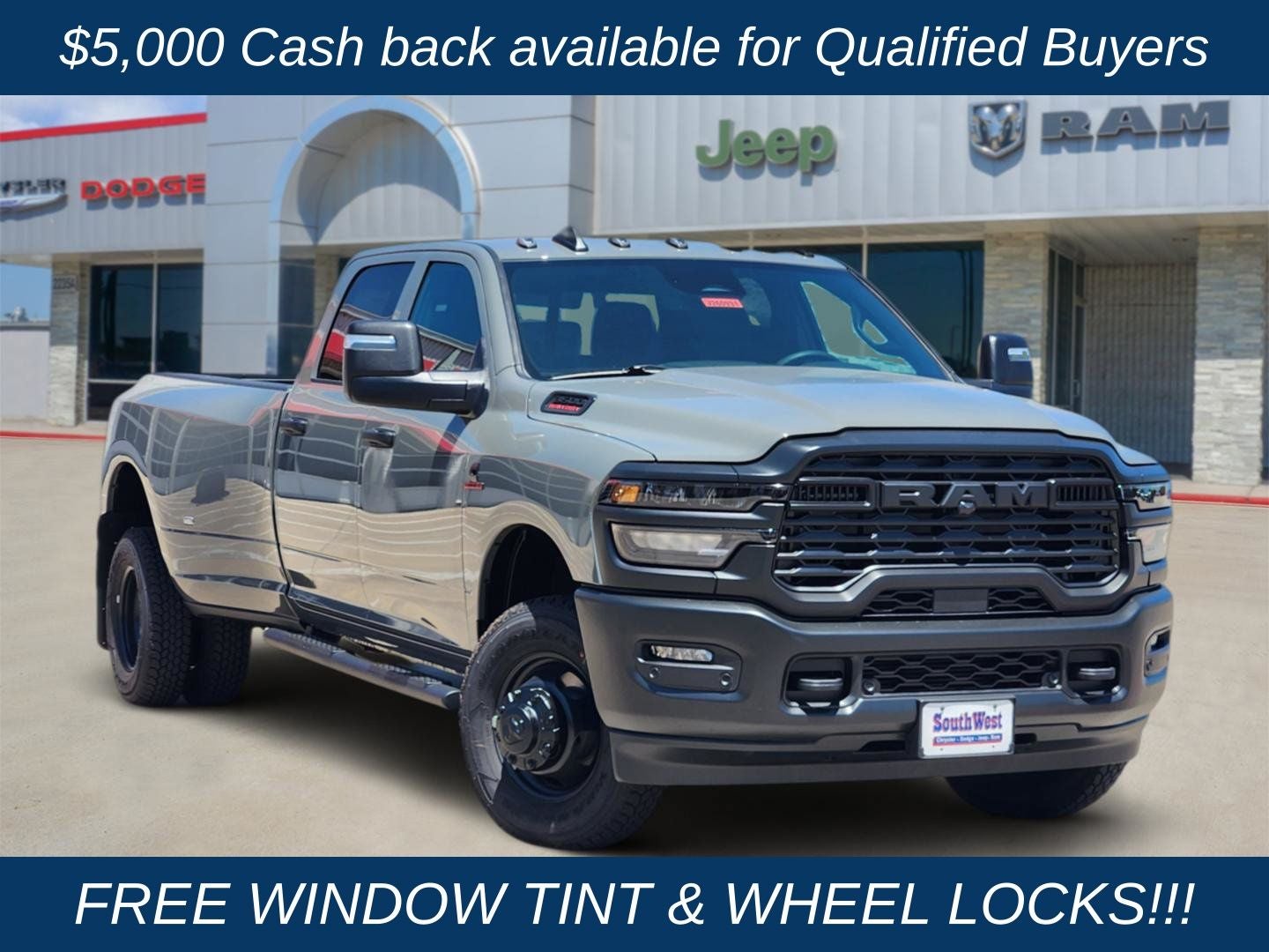 2026 RAM Ram 3500 RAM 3500 TRADESMAN CREW CAB 4X4 8' BOX