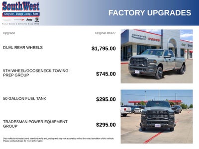 2026 RAM Ram 3500 RAM 3500 TRADESMAN CREW CAB 4X4 8' BOX