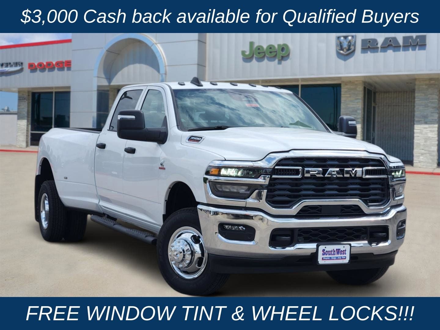 2026 RAM Ram 3500 RAM 3500 TRADESMAN CREW CAB 4X4 8' BOX