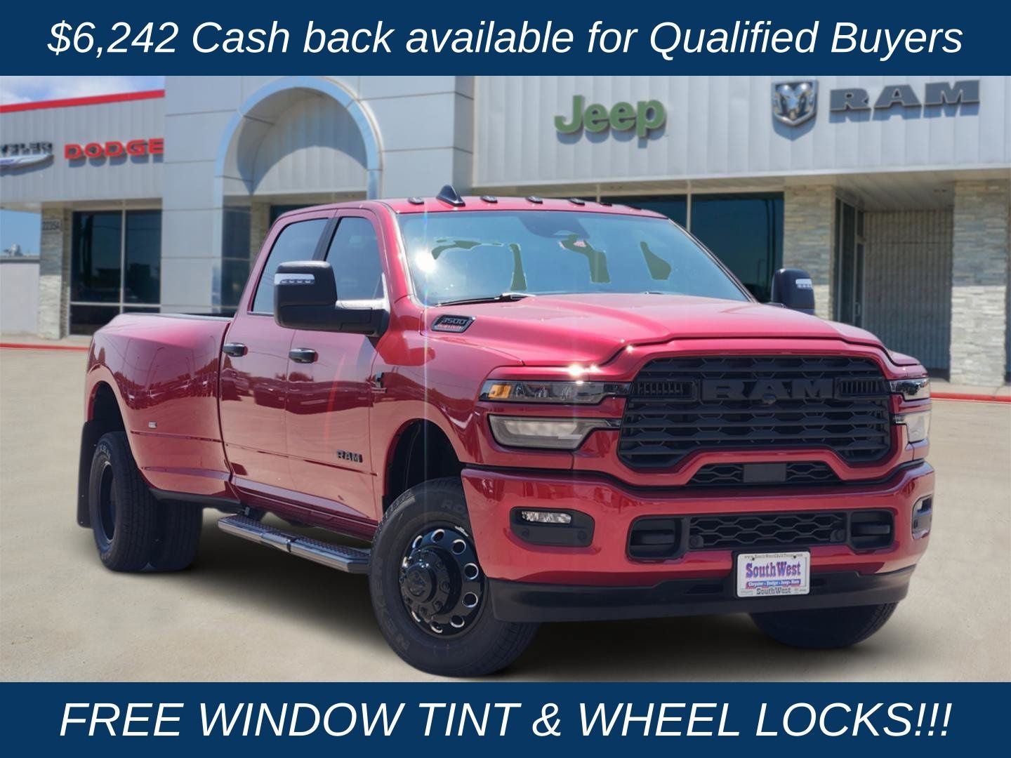 2026 RAM Ram 3500 RAM 3500 LONE STAR CREW CAB 4X4 8' BOX