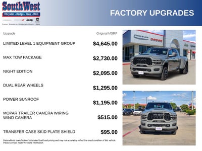 2026 RAM Ram 3500 RAM 3500 LIMITED MEGA CAB 4X4 6'4' BOX