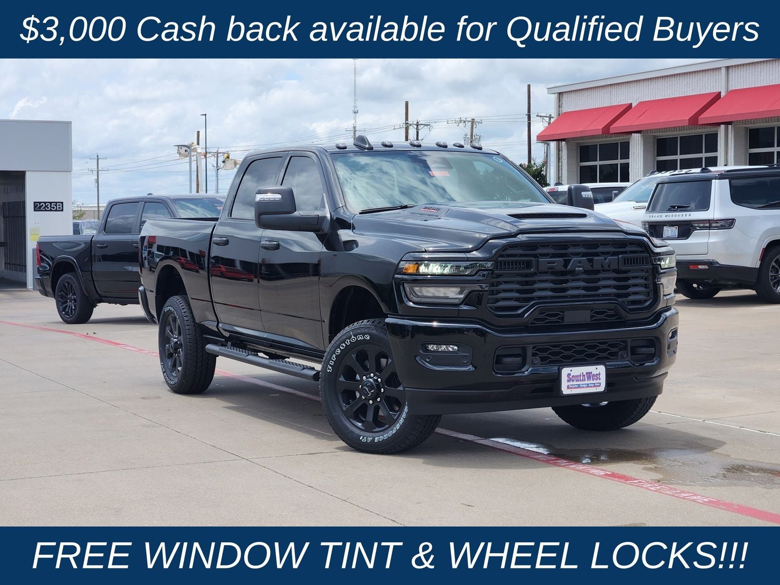 2026 RAM Ram 2500 RAM 2500 BLACK EXPRESS CREW CAB 4X4 6'4' BOX