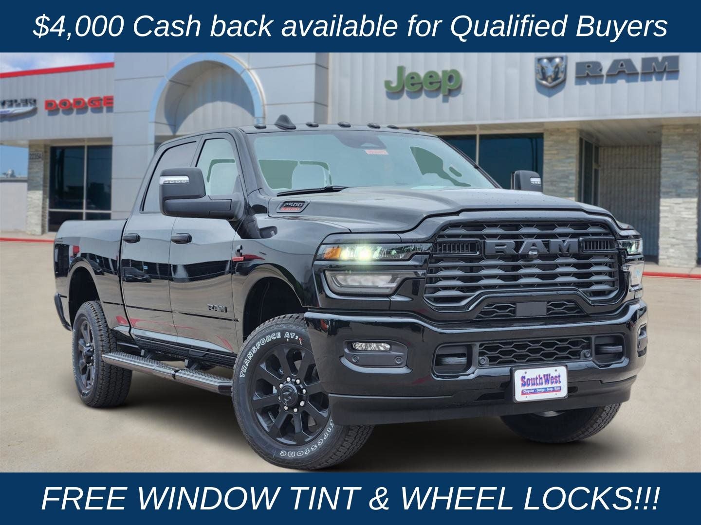2026 RAM Ram 2500 RAM 2500 LONE STAR CREW CAB 4X4 6'4' BOX