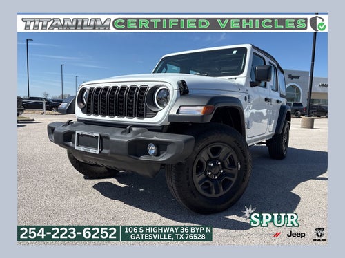2025 Jeep Wrangler 4-Door Sport 4x4