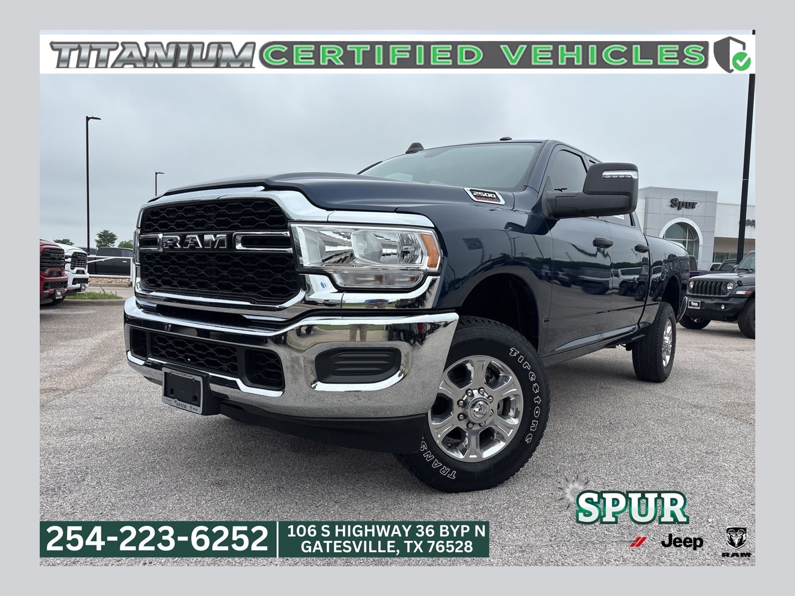 2024 RAM Ram 2500 Tradesman Crew Cab 4x4 6'4' Box